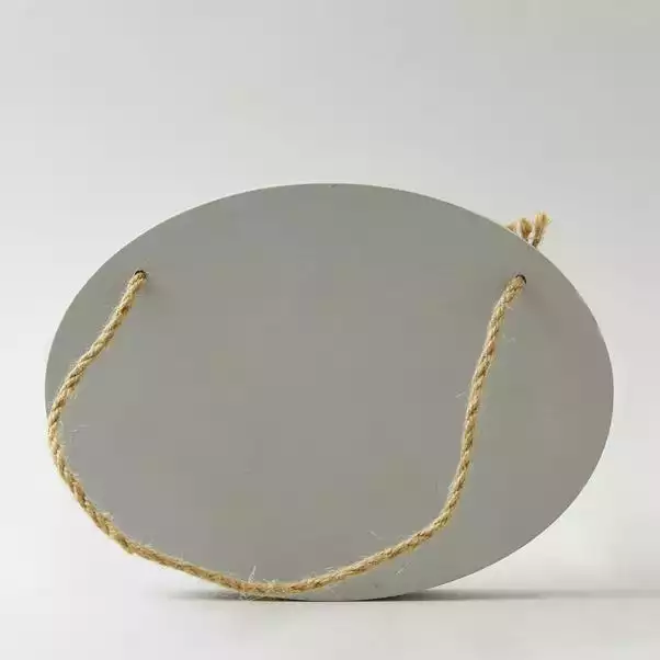 Dunelm Grey Happy Place Hanging Plaque 3 Dunelm Grey Happy Place Hanging Plaque - Image 3