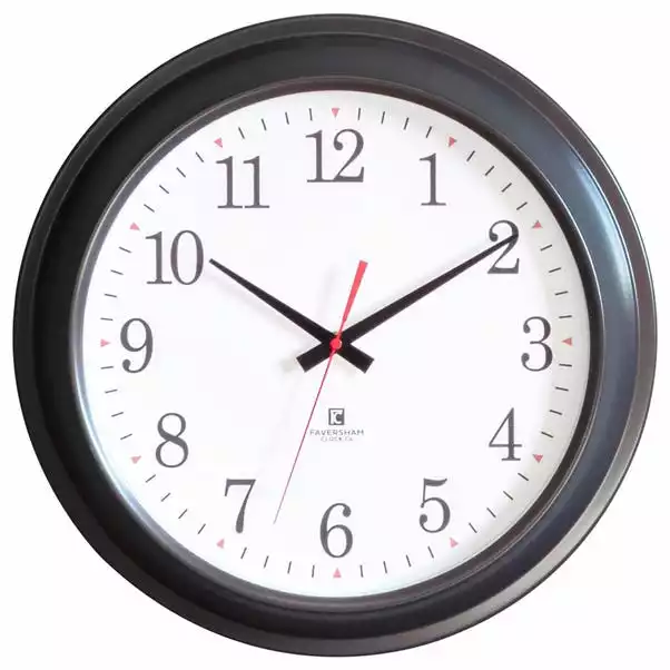 Cedar & Sage Marshfield Clock Grey 41cm 3 Cedar & Sage Marshfield Clock Grey 41cm - Image 3