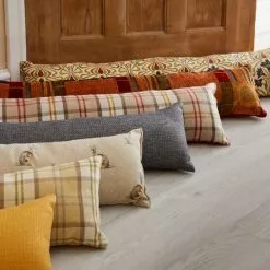 Dunelm Barkweave Charcoal Draught Excluder -clocks Sales Store 1000159220 alt04