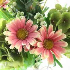 Dunelm Florals Forever Chloe Hydrangea Luxury Bouquet Pink 63cm -clocks Sales Store 1000163184 alt02