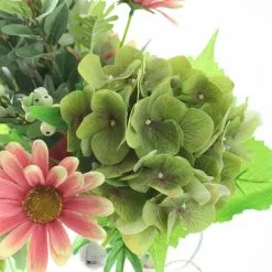 Dunelm Florals Forever Chloe Hydrangea Luxury Bouquet Pink 63cm -clocks Sales Store 1000163184 alt03