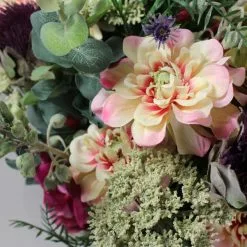 Dunelm Florals Forever Amelia Eustoma Luxury Bouquet -clocks Sales Store 1000163193 alt04