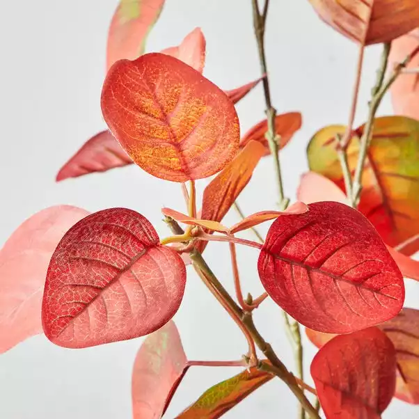 Dunelm Artificial Leaf Spray Red 92cm 2 Dunelm Artificial Leaf Spray Red 92cm - Image 2