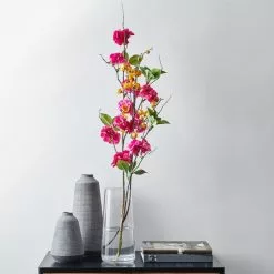 Dunelm Artificial Blossom Ochre Spray 90cm -clocks Sales Store 1000167555 alt02