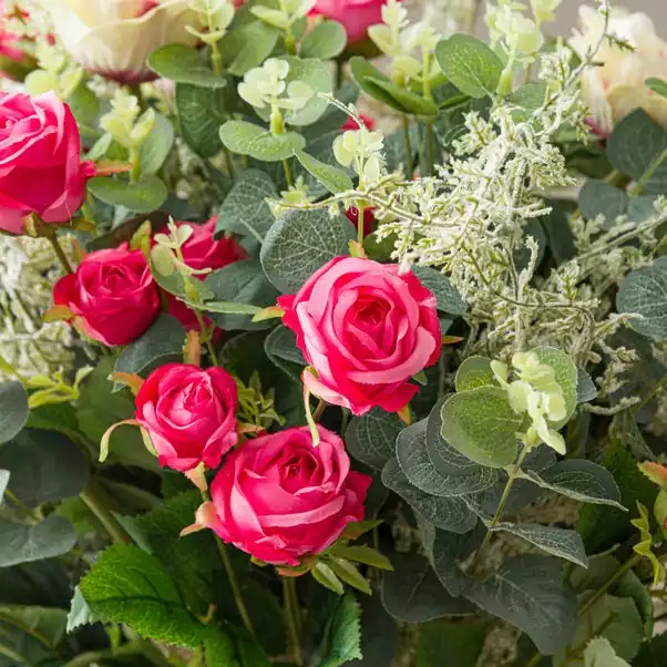 Dunelm Florals Forever Mia Rose Luxury Bouquet Pink 63cm 3 Dunelm Florals Forever Mia Rose Luxury Bouquet Pink 63cm - Image 3