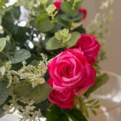 Dunelm Florals Forever Mia Rose Luxury Bouquet Pink 58cm -clocks Sales Store 1000168556 alt02