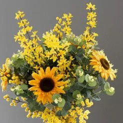 Dunelm Florals Forever Ella Sunflower Luxury Bouquet Yellow 63cm -clocks Sales Store 1000168558 alt03