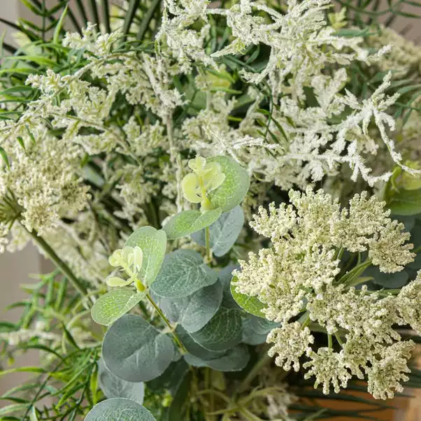 Dunelm Florals Forever Darcy Foliage Luxury Bouquet Green 63cm 2 Dunelm Florals Forever Darcy Foliage Luxury Bouquet Green 63cm - Image 2