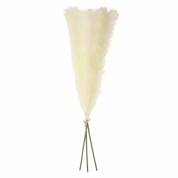 Dunelm Artificial Pampas Bundle White 90cm 4 Dunelm Artificial Pampas Bundle White 90cm - Image 4