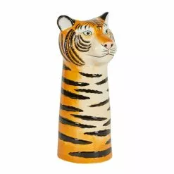 Dunelm Ceramic Tiger Head Vase 30cm 7 Dunelm Ceramic Tiger Head Vase 30cm -clocks Sales Store 1000183188 alt03