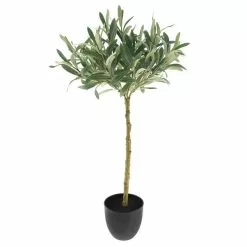 Dunelm Artificial Olive Tree Green 70cm -clocks Sales Store 1000183200 alt03