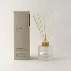 The Edited Life Wellness 200ml Oil Bergamot Reed Diffuser -clocks Sales Store 1000183230 alt01