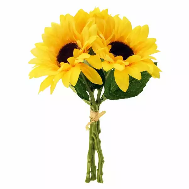 Dunelm Bundle Of 3 Sunflower Yellow 6 Pack 30cm 3 Dunelm Bundle Of 3 Sunflower Yellow 6 Pack 30cm - Image 3
