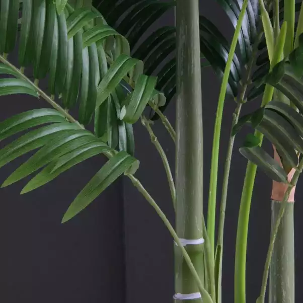 Dunelm Artificial Golden Palm Tree 130cm 3 Dunelm Artificial Golden Palm Tree 130cm - Image 3