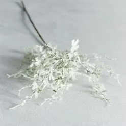 Dunelm Artificial Flocked Feather Fern Single Stem 90cm