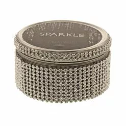 Dunelm Sparkle Diamante Grapefruit And Patchouli Tin Candle