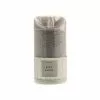 Dunelm Hygge Soft Suede Textured LED Pillar Candle
