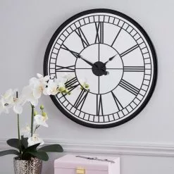 clocks Sales Store 36 Dunelm Mirrored 57cm Wall Clock