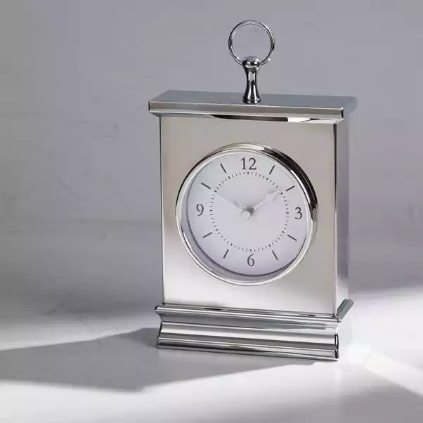 Dorma Chrome Mantle Clock 1 Dorma Chrome Mantle Clock