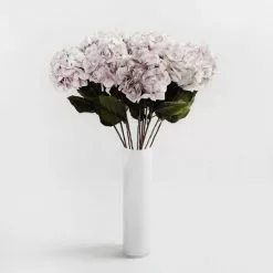 Dunelm Hydrangea Pink Stem 75cm
