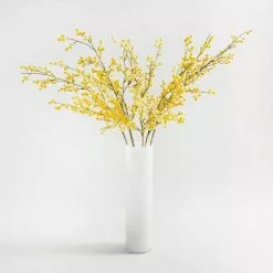 Dunelm Mimosa Yellow Spray 88cm