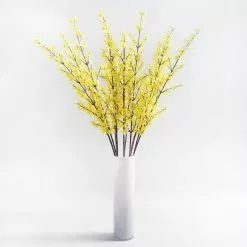 Dunelm Forsythia Yellow Spray 103cm