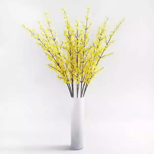 Dunelm Forsythia Yellow Spray 103cm 1 Dunelm Forsythia Yellow Spray 103cm