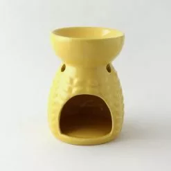Dunelm Ochre Ceramic Oil Burner