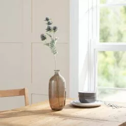Dunelm Artificial Thistle Purple Single Spray 70cm