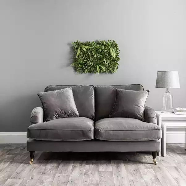 Dunelm Green Ivy Fern Panel 2 Dunelm Green Ivy Fern Panel - Image 2