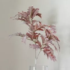 Dunelm Dusty Miller Red Spray 72cm