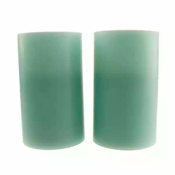 Dunelm Set Of 2 Seagrass Scented LED Candles 2 Dunelm Set Of 2 Seagrass Scented LED Candles - Image 2