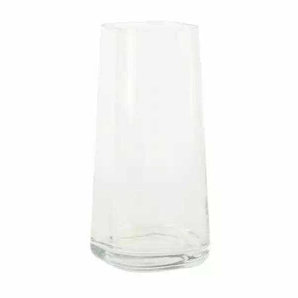 Dunelm Large Tapered Glass Vase 1 Dunelm Large Tapered Glass Vase