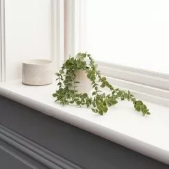 Dunelm Artificial Trailing Eucalyptus Green In Reactive Pot