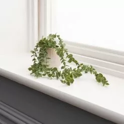 Dunelm Artificial Trailing Eucalyptus Green In Reactive Pot -clocks Sales Store 30693539 alt03