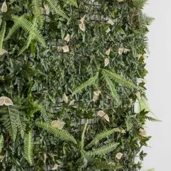 Dunelm Artificial Lily And Mixed Foliage Wall Panel -clocks Sales Store 30709142 alt04