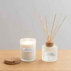 Dunelm Natural Bergamot Soy Wax Blend Candle Diffuser Set 7 Dunelm Natural Bergamot Soy Wax Blend Candle Diffuser Set -clocks Sales Store 30716656 alt02