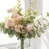 Dunelm Artificial Mimosa And Achillea Bundle