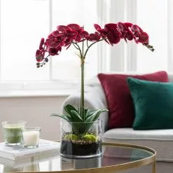 Dunelm Dorma Artificial Orchid In Vase 57cm