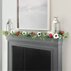 Dunelm Artificial Rose Garland 180cm