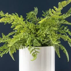 Dunelm Fern In Ceramic Pot 45cm -clocks Sales Store 30724522 alt02