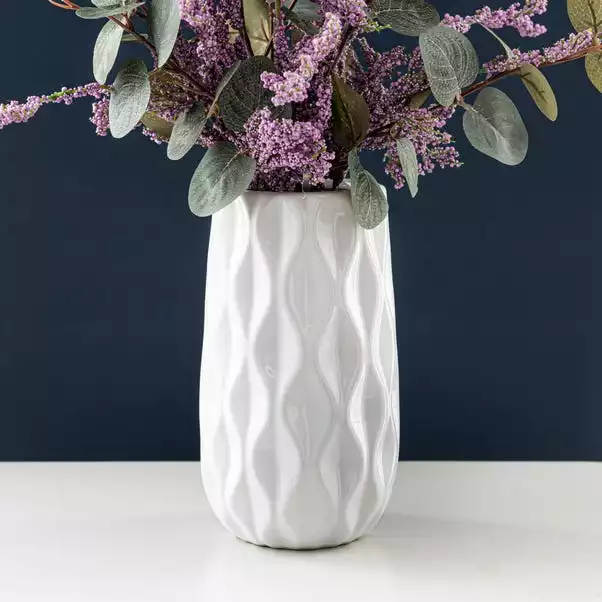 Dunelm Berry And Eucalyptus Arrangement In Vase 3 Dunelm Berry And Eucalyptus Arrangement In Vase - Image 3