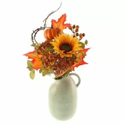 Dunelm Sunflower In Ceramic Pot -clocks Sales Store 30724527 alt04