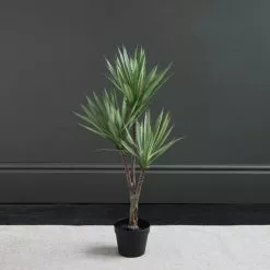 Dunelm Artificial Triple Stem Sisal Tree 90cm