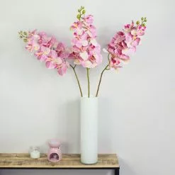 Dunelm Pink Real Touch Phalaenopsis 3 Pack