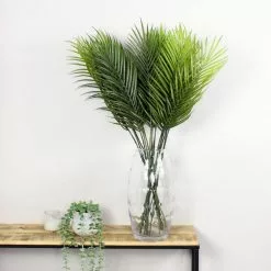 Dunelm Set Of 3 Palm Green Spray Bundle 70cm