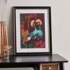 Dunelm Cranes Framed Print