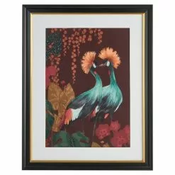 Dunelm Cranes Framed Print -clocks Sales Store 30727220 alt02
