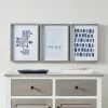 Dunelm Set Of 3 Coastal Framed Prints