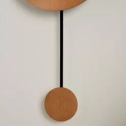 Dunelm Natural Pendulum Clock -clocks Sales Store 30728469 alt02